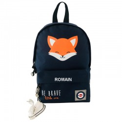 Sac à dos Lacocarde personnalisé avec le prénom Romain