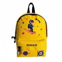 Sac à dos Lacocarde personnalisé avec le prénom Romain