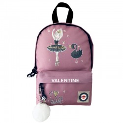 Sac à dos Lacocarde personnalisé avec le prénom Valentine