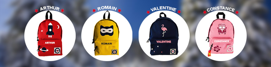 les sacs à dos personnalisés par LACOCARDE les sacs à dos personnalisés par LACOCARDE